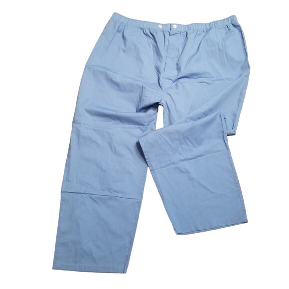 NWT - Hanes Classics Men’s Pajamas Button Up Long Sleeve Shirt & Bottoms Size XL - Picture 8 of 10